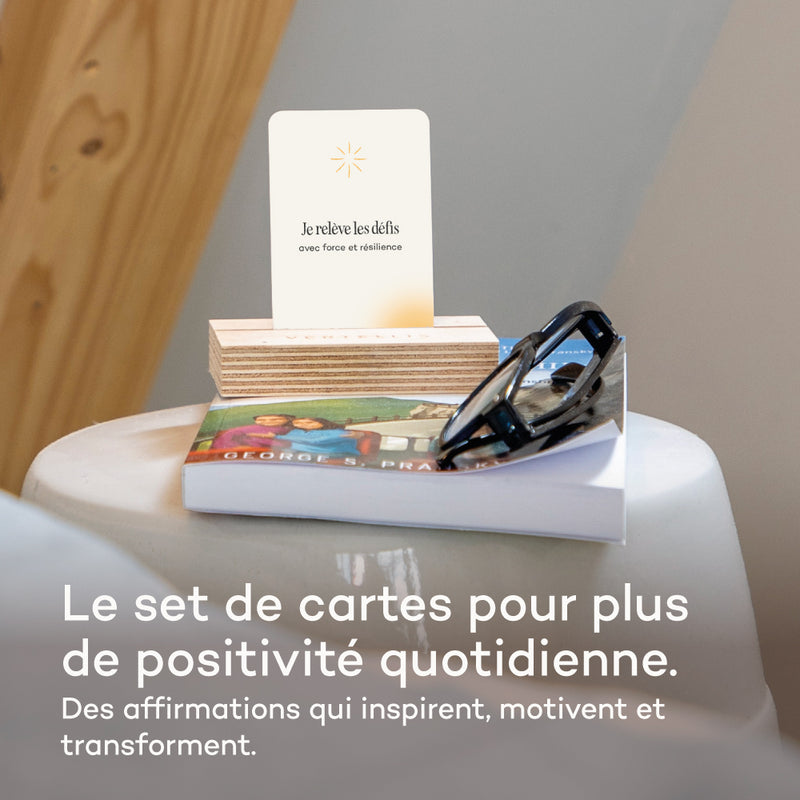 Cartes d'affirmation - 110 affirmations pour plus de motivation, inspiration et transformation