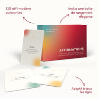 Cartes d'affirmation - 110 affirmations pour plus de motivation, inspiration et transformation