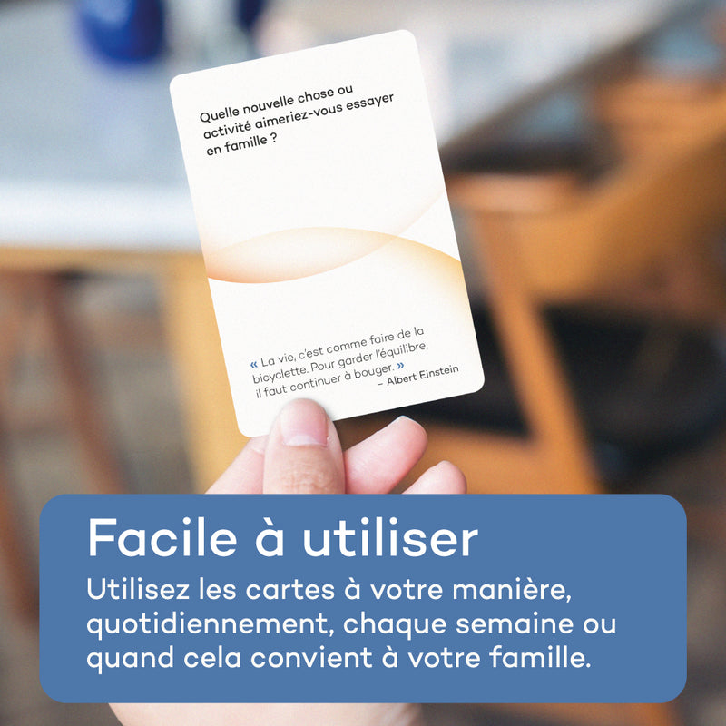 Deck Famille Recomposée et Cohésion - 60 questions et défis pour une famille recomposée plus unie et heureuse