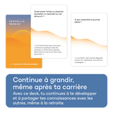 Deck Retraite et Épanouissement - 60 questions, citations et défis pour vivre la retraite de tes rêves