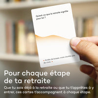 Deck Retraite et Épanouissement - 60 questions, citations et défis pour vivre la retraite de tes rêves