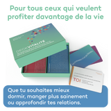 Deck Vitalité - 162 questions, défis et réflexions pour plus de vitalité et de bonheur