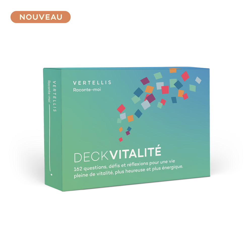 Deck Vitalité - 162 questions, défis et réflexions pour plus de vitalité et de bonheur