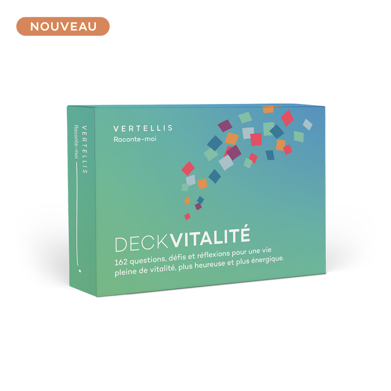 Deck Vitalité - 162 questions, défis et réflexions pour plus de vitalité et de bonheur